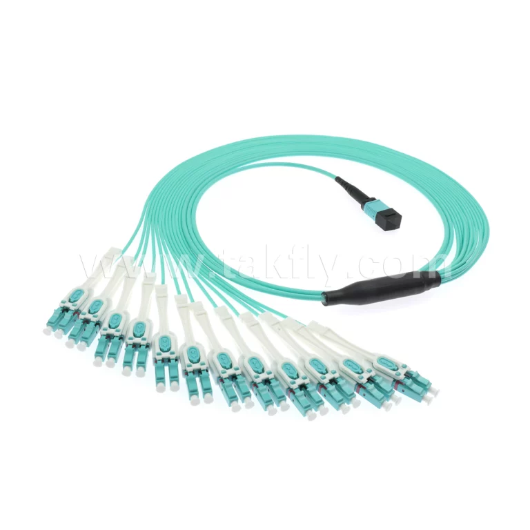 MPO/MTP-LC Uniboot OM3 Breakout Patch Cord1
