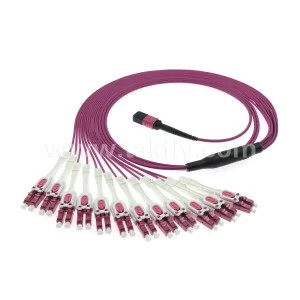 MPO/MTP-LC Uniboot OM4 Breakout Patch Cord1