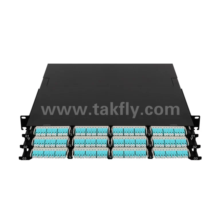 TK-HRS-1144A 144 Core Super-high Density MPO Patch Panel