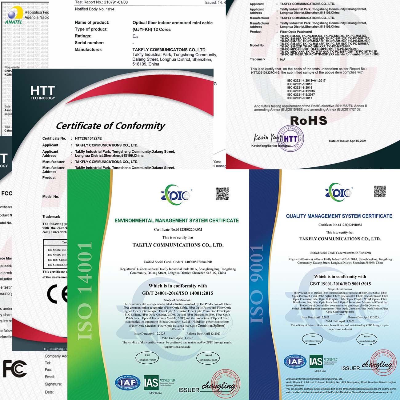 Takfly was rated High Tech Enterprise