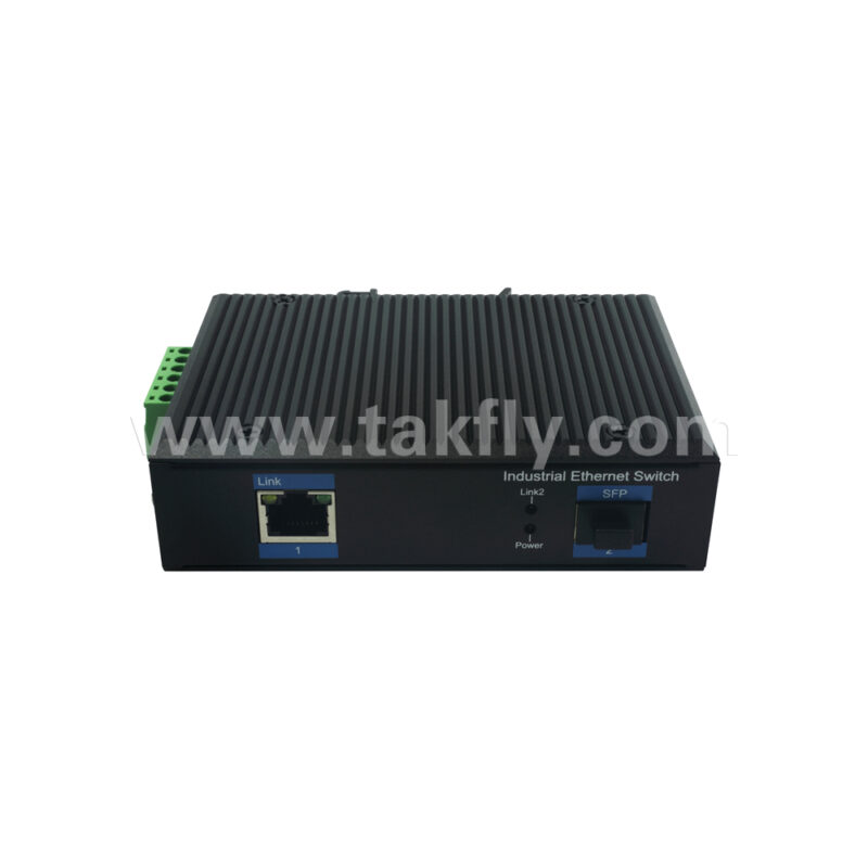 1 x 10-100-1000Mbps Industrial PoE Port +SFP Fiber Switch-3