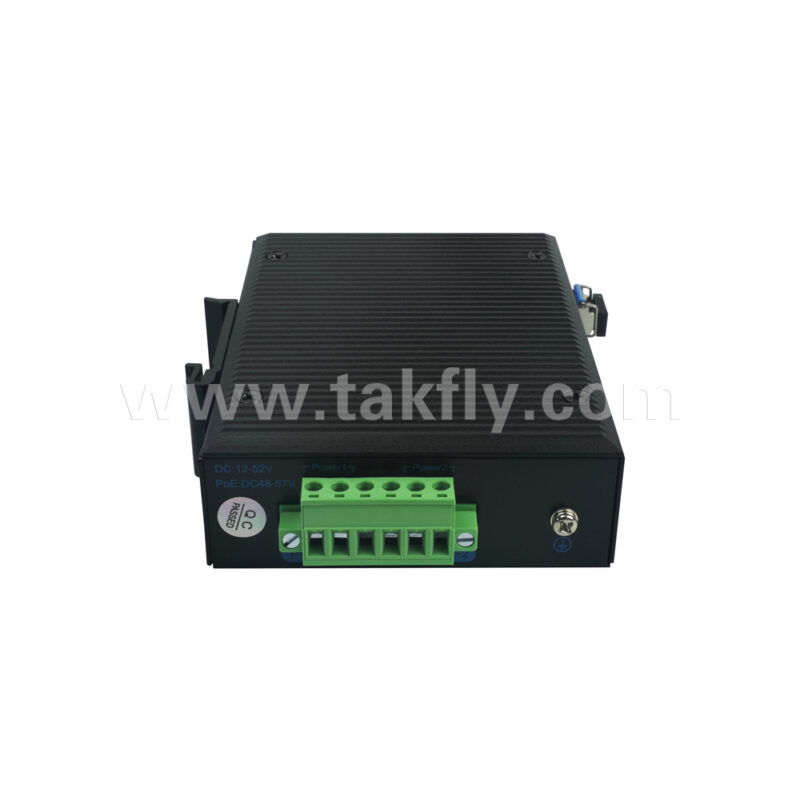 1 x 10-100-1000Mbps Industrial PoE Port +SFP Fiber Switch-5